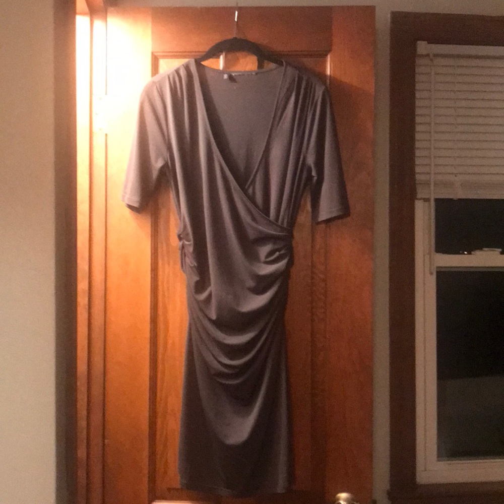 Olive green dress